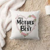 私の母は最高の クッション (ブランケット)