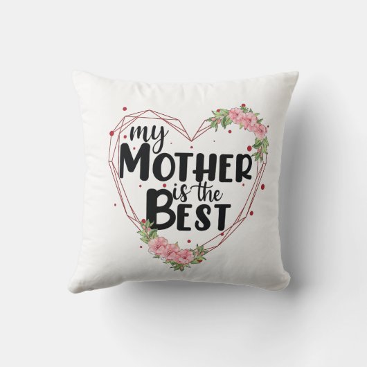 私の母は最高の クッション (裏面)