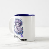 私の母は永遠に/母の日 ツートーンマグカップ (正面左)