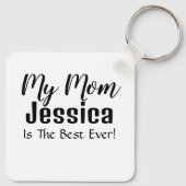 私の母は永遠の母最高の母の日のキーチェイン キーホルダー (裏面)