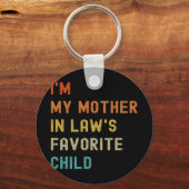 私の母は法律のお気に入りの子供の家族の母親ダ キーホルダー (正面)