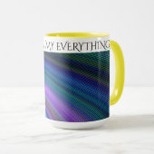 「私の母は私の全てだ」コーヒーまたは紅茶マグカップ。 マグカップ (正面右)