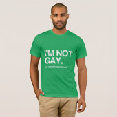 私の母は陽気な私をテストしました Tシャツ (正面フル)