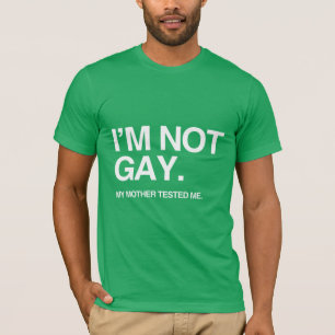 私の母は陽気な私をテストしました Tシャツ