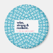 私の母は高価で強く、強い マグネット (正面)