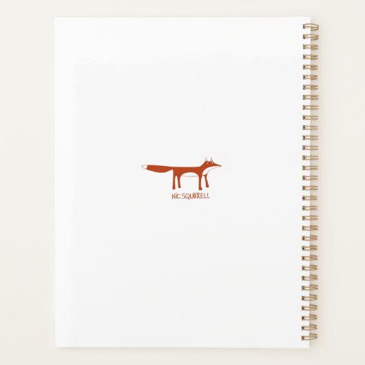 私の母はFabおもしろいハンドレター プランナー手帳 (裏面)