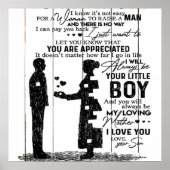 私の母への愛らしい引用文、私の母への手紙。 ポスター (正面)