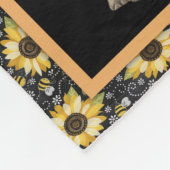 私の母パーソナライズされたに娘の象からの愛 フリースブランケット (角)