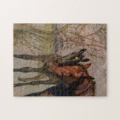 私の母及びI - Sewellの黒い美しいの本の絵画 ジグソーパズル (横)