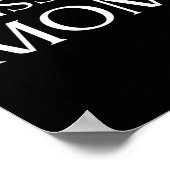 私の母恋しく思デザインメモリアルマザーズ ポスター (角)