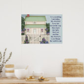 私の母愛 – 母の日 ポスター (キッチン)