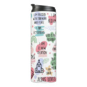 私の毎日のバイブル肯定飲料タンブラー タンブラー (回転右)