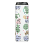 私の毎日のバイブル肯定飲料タンブラー タンブラー (裏面)