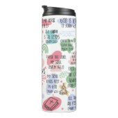 私の毎日のバイブル肯定飲料タンブラー タンブラー (回転右)