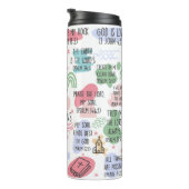 私の毎日の聖書の肯定 タンブラー (回転右)