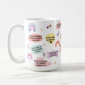 私の毎日の聖書はセラミックのマグカップを確認 コーヒーマグカップ (左)