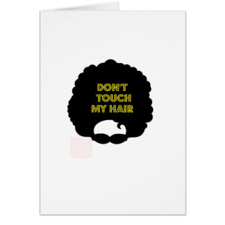 '私の毛に触れないで下さい