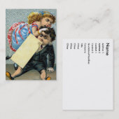 私の毛のどこがおかしいのでか。 名刺 (正面/裏面)