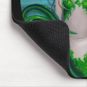 "私の毛の貝"のマウスパッド マウスパッド (コーナー)