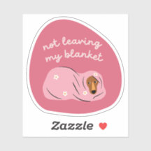 私の毛布離れの犬のイラストレーションさくらんぼではない