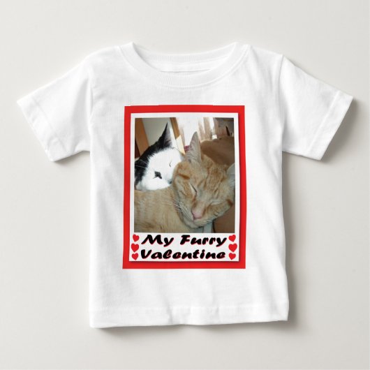私の毛皮のバレンタイン ベビーTシャツ (正面)
