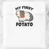 私の毛皮のポテトモルモット スクエアシール (バッグ)