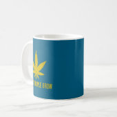 私の民に大麻を育てさせろ プラントマネージャー コーヒーマグカップ (正面左)