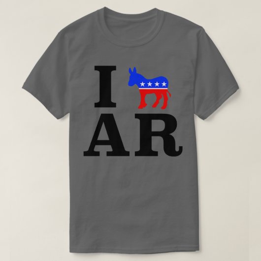 私の民主党員アーカンソーAR Tシャツ (デザイン正面)