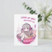 私の気に入最高のった生活を ポストカード (スタンド正面)