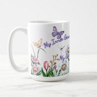 私の気に内なる成長を奪う コーヒーマグカップ