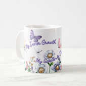 私の気に内なる成長 コーヒーマグカップ (正面左)