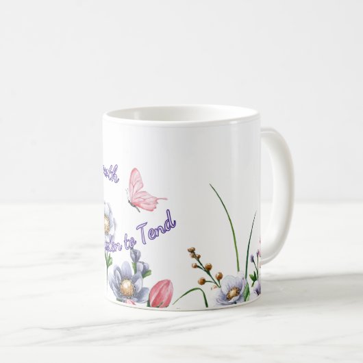 私の気に内なる成長 コーヒーマグカップ (正面右)