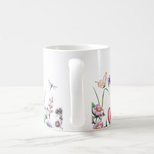 私の気に内なる成長 コーヒーマグカップ (ハンドル)