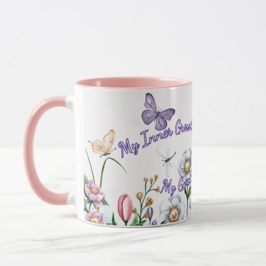 私の気に内なる成長 マグカップ (左)