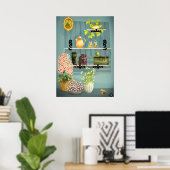 私の気の利いた物の隅 ポスター (ホームオフィス)