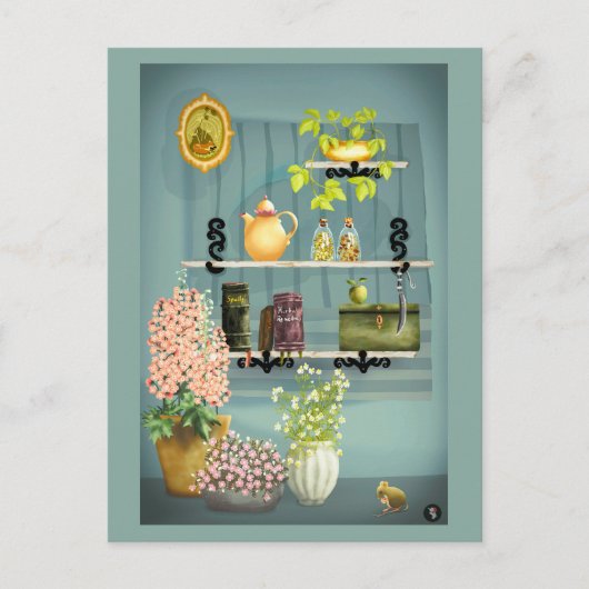 私の気の利いた物の隅 ポストカード (正面)