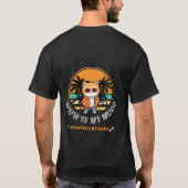 私の気分はニャー Tシャツ (裏面)