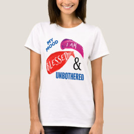 私の気持賛美ち：気にしない Tシャツ