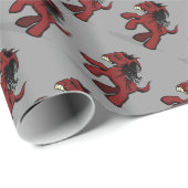 私の気色悪く小さい子馬パターン ラッピングペーパー (ロールコーナー)