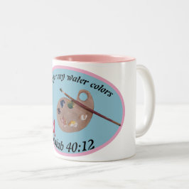 私の水の色のための水2トーンコーヒーマグ ツートーンマグカップ