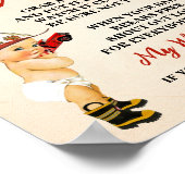 私の水は小さな消防士の赤ちゃんシャワーゲームを壊した ポスター (角)