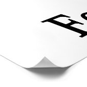 私の水曜日は数学が得意だ ポスター (角)