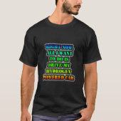 私の水素車を運転する Tシャツ (正面)