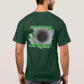 私の氷穴を凝視することを止めて下さい Tシャツ (裏面)