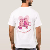 私の永遠のいつも Tシャツ (裏面)