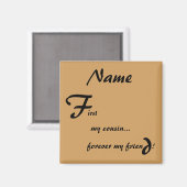 私の永遠のいとこ マグネット (正面/裏面)