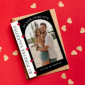 私の永遠のバレンタモダンイスタイリッシュト シーズンカード