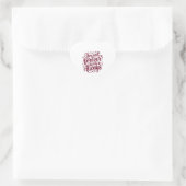 私の永遠の愛はあなただけ - ロマンチックな愛 ハートシール (バッグ)