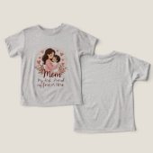 私の永遠の英雄 | マザーズデイTシャツデザイン (デザイン正面&裏面)