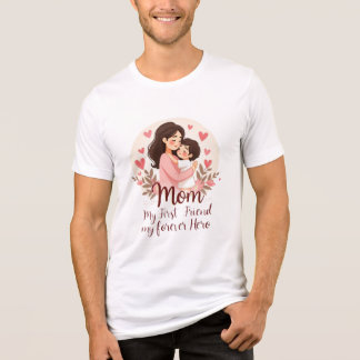 私の永遠の英雄 | マザーズデイTシャツデザイン トライブレンドTシャツ